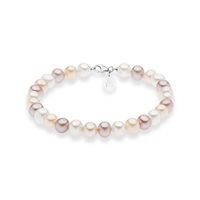 Pulsera Comete Mujer Fantasia di Perle Colore in Oro Perla BRQ298